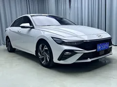 2023 Hyundai Elantra 1.5L CVT GLX Elite, белый — фото 3