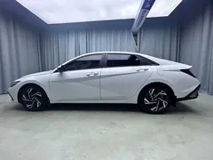 2023 Hyundai Elantra 1.5L CVT GLX Elite, белый — фото 4