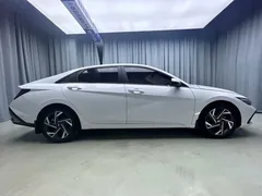 2023 Hyundai Elantra 1.5L CVT GLX Elite, белый — фото 5