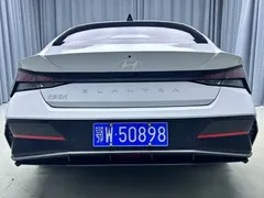 2023 Hyundai Elantra 1.5L CVT GLX Elite, белый — фото 19
