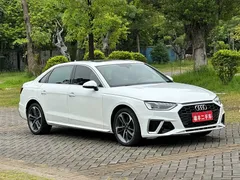 2022 Audi A4L 40 TFSI, белый — фото 3