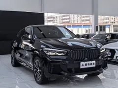 2022 BMW X6 M, чёрный — фото 3