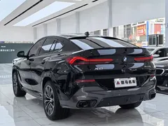 2022 BMW X6 M, чёрный — фото 13