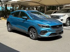 2022 Geely Emgrand S 1.4T CVT, синий — фото 3