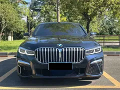 2019 BMW 7 Series 7 740Li M, чёрный — фото 2