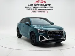 2022 Audi Q2L 35 TFSI Sport, синий — фото 3