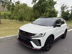 2021 Geely Coolray 1.4T DCT Diamond, белый — фото 1