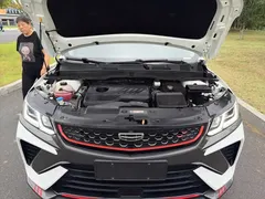 2021 Geely Coolray 1.4T DCT Diamond, белый — фото 22