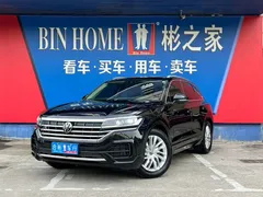 2021 Volkswagen Touareg 2.0TSI, чёрный — фото 1