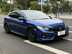 2021 Honda Civic HATCHBACK 220TURBO CVT, синий — фото 3