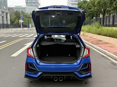 2021 Honda Civic HATCHBACK 220TURBO CVT, синий — фото 13