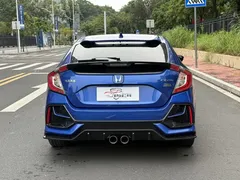 2021 Honda Civic HATCHBACK 220TURBO CVT, синий — фото 16
