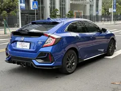 2021 Honda Civic HATCHBACK 220TURBO CVT, синий — фото 17