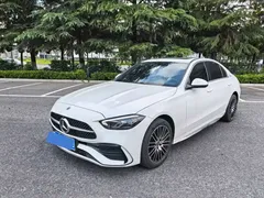 2023 Mercedes-Benz C-Class C 200 L Sport, белый — фото 1