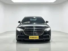 2022 Mercedes-Benz S-Class S 400 L Luxury, чёрный — фото 2