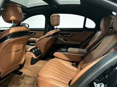 2022 Mercedes-Benz S-Class S 400 L Luxury, чёрный — фото 7