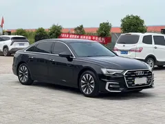 2022 Audi A6L 45 TFSI, чёрный — фото 3