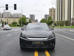 2025 BYD Han 125KM, чёрный — фото 2