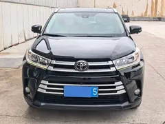 2021 Toyota Highlander 2.0T 4WD Luxury 7, чёрный — фото 2