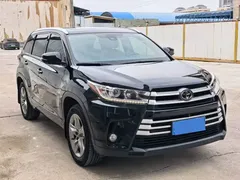 2021 Toyota Highlander 2.0T 4WD Luxury 7, чёрный — фото 3