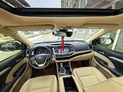 2021 Toyota Highlander 2.0T 4WD Luxury 7, чёрный — фото 7