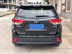 2021 Toyota Highlander 2.0T 4WD Luxury 7, чёрный — фото 16