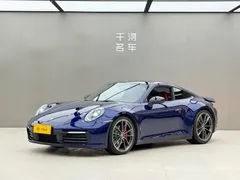 2020 Porsche 911 Carrera 3.0T, синий — фото 1