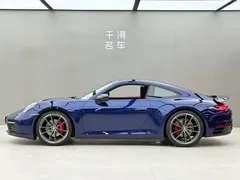 2020 Porsche 911 Carrera 3.0T, синий — фото 3