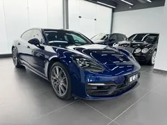 2021 Porsche Panamera 2.9T, синий — фото 1
