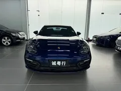2021 Porsche Panamera 2.9T, синий — фото 2