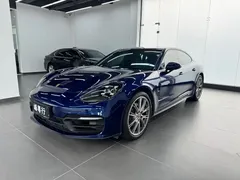 2021 Porsche Panamera 2.9T, синий — фото 3