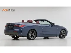 2021 BMW 4 Series 425i 2.0T Convertible M Sport Package, синий — фото 3