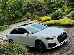 2020 Audi A4L 40 TFSI, белый — фото 3