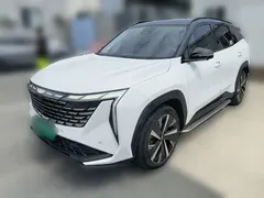 2023 Geely Atlas L 1.5TD DCT Premium, белый — фото 1