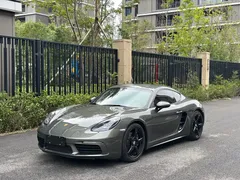 2022 Porsche 718 Cayman 2.0T, зелёный — фото 16