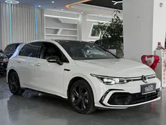 2021 Volkswagen Golf 280TSI DSG R-Line, белый — фото 3