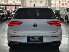 2021 Volkswagen Golf 280TSI DSG R-Line, белый — фото 8