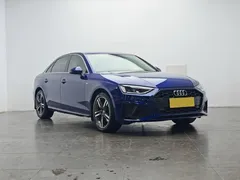2020 Audi A4L 40 TFSI, синий — фото 2