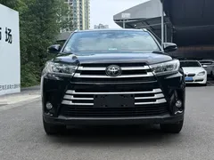 2021 Toyota Highlander 2.0T 2WD Luxury 7, чёрный — фото 2