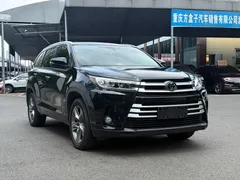 2021 Toyota Highlander 2.0T 2WD Luxury 7, чёрный — фото 3