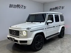 2022 Mercedes-Benz G-Class G 500, белый — фото 1