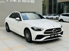 2022 Mercedes-Benz C-Class C 260 L Sport, белый — фото 3