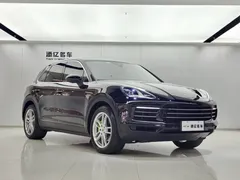 2021 Porsche Cayenne E-Hybrid 2.0T PHEV, чёрный — фото 3