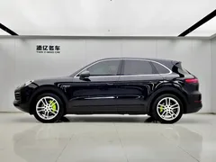 2021 Porsche Cayenne E-Hybrid 2.0T PHEV, чёрный — фото 4