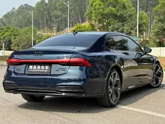2022 Audi A7L 55 TFSI quattro S-line Edition One, чёрный — фото 4