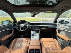 2022 Audi A7L 55 TFSI quattro S-line Edition One, чёрный — фото 15