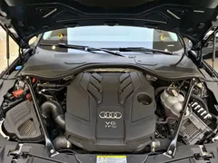 2021 Audi A8L 50 TFSI quattro, чёрный — фото 16