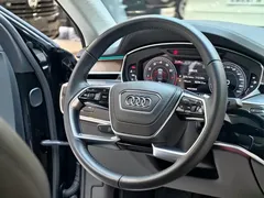 2021 Audi A8L 50 TFSI quattro, чёрный — фото 20