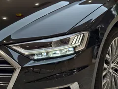 2021 Audi A8L 50 TFSI quattro, чёрный — фото 23