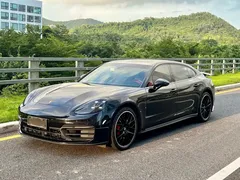 2021 Porsche Panamera 2.9T, чёрный — фото 1